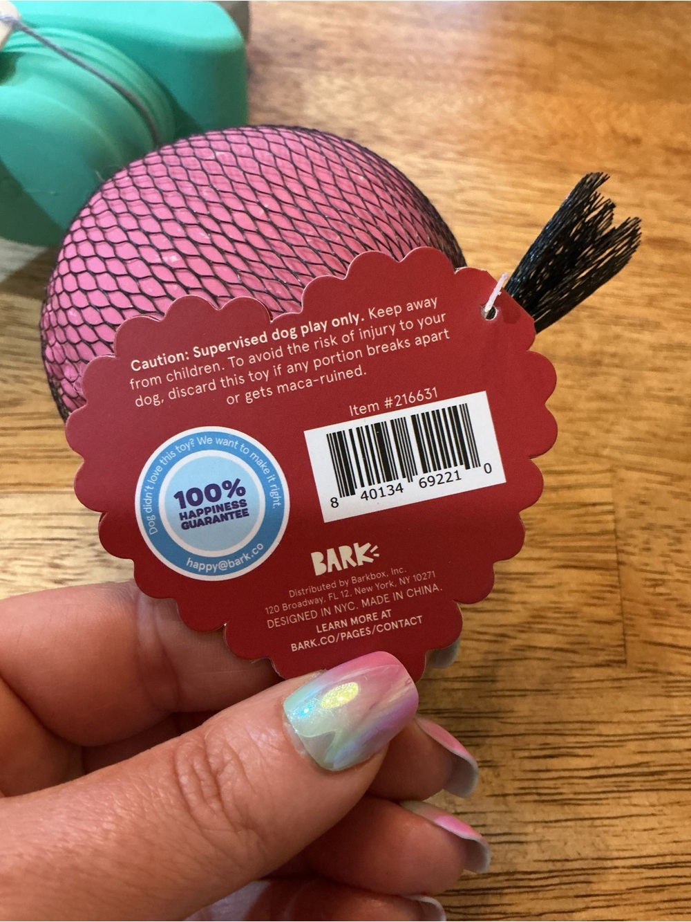 Barkbox Set of Dog Toys for Large & Medium Dogs NWT - Picture 5 of 5